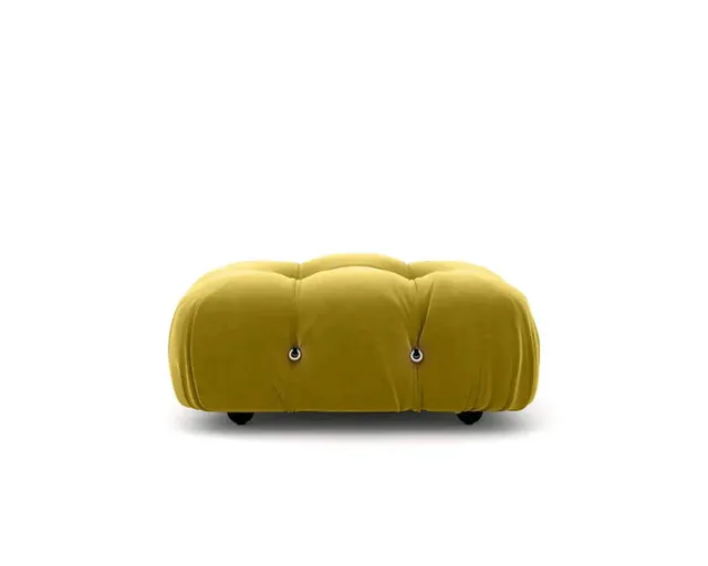 Bellini Style Modular Ottoman in mustard