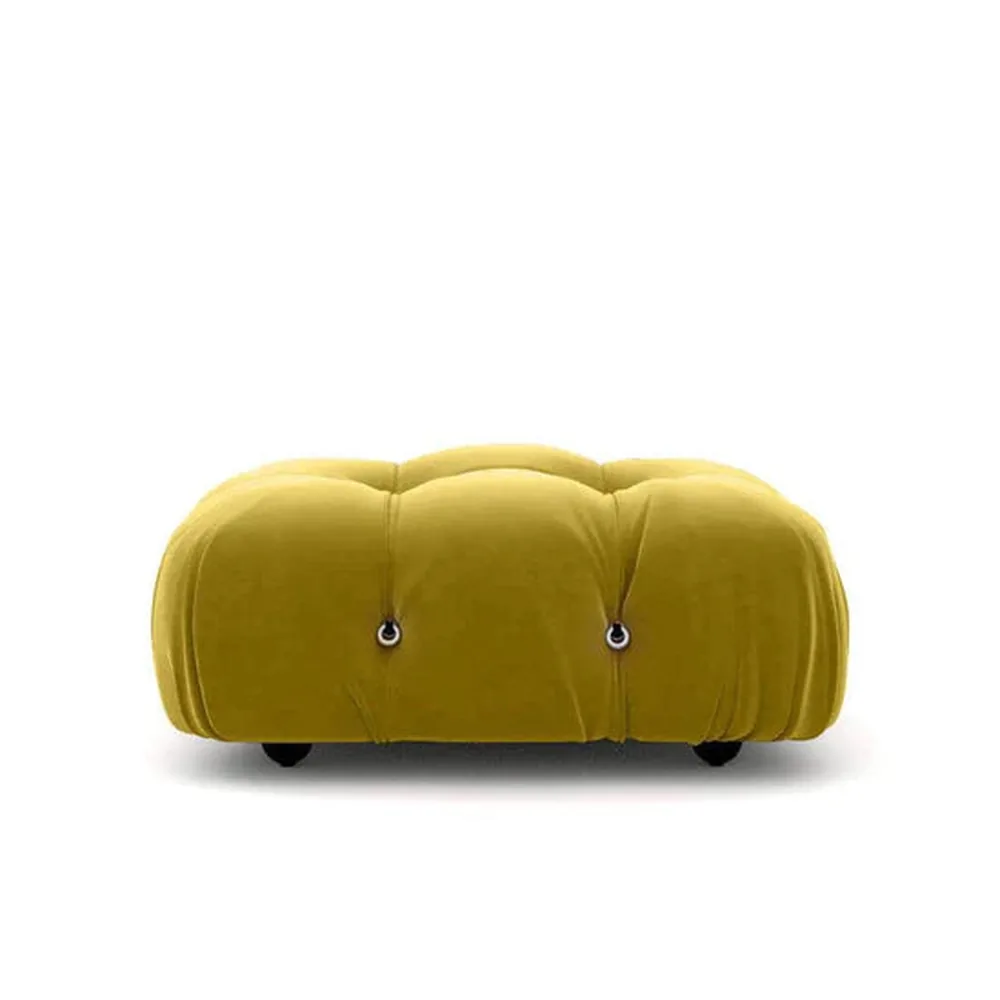 Bellini Style Modular Ottoman in mustard