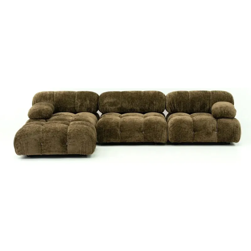 Bellini Style Modular Sofa in chenille
