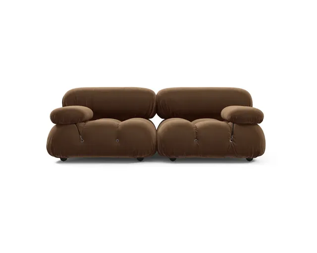 Bellini Style Modular Sofa in chocolate brown