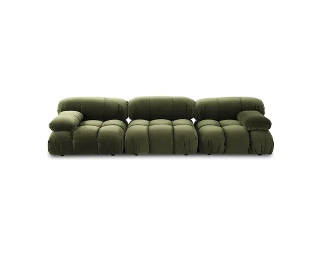 Bellini Style Modular Sofa in forest green