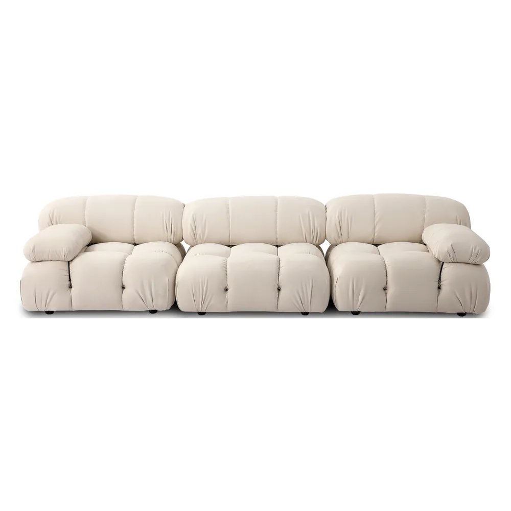 Bellini Style Modular Sofa in ivory