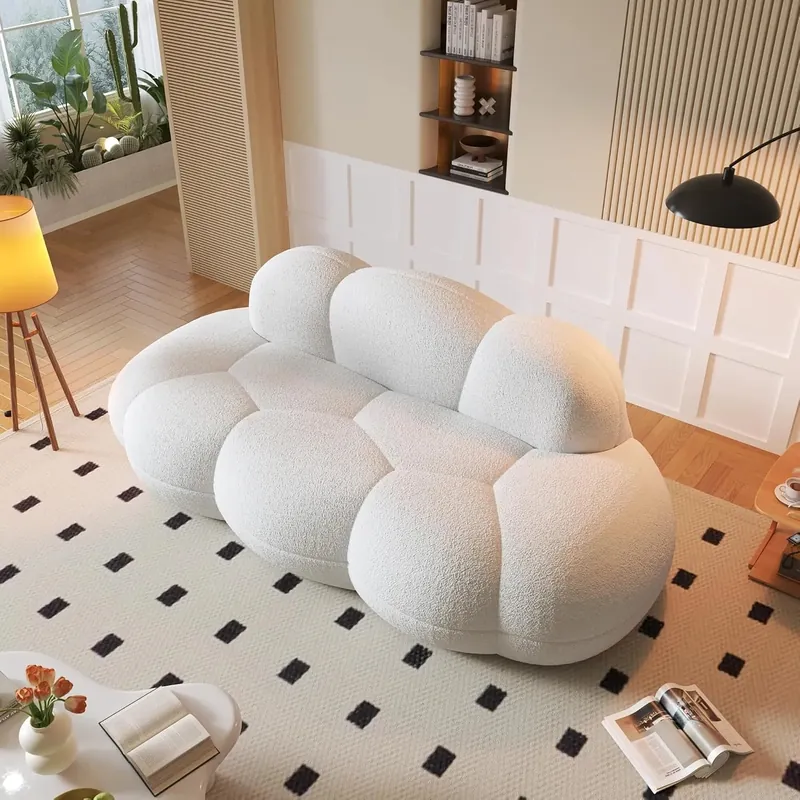 The white cloud sofa, view 2