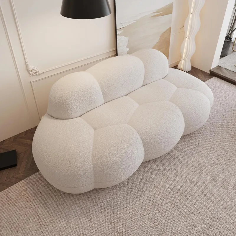 The white cloud sofa, view 3