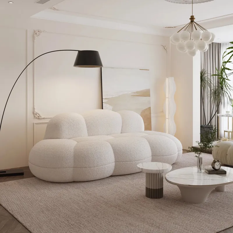The white cloud sofa, view 5